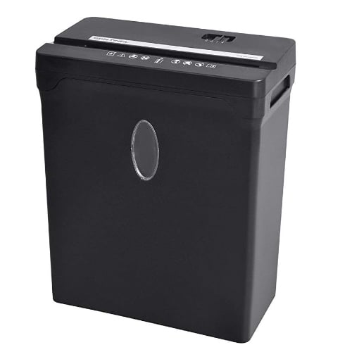 Sentinel FX82B 8-Sheet Level P-4 Cross-Cut Paper Shredder