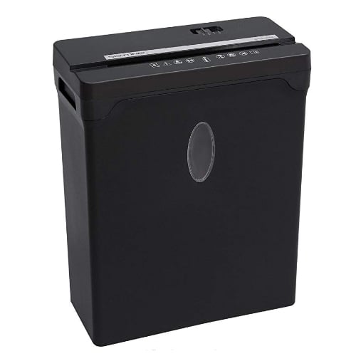 Sentinel FX82B 8-Sheet Level P-4 Cross-Cut Paper Shredder