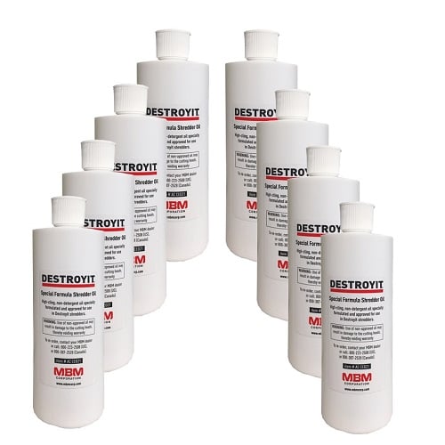 MBM DestroyIt Shredder Oil - 1 Pint Bottles (8pk)