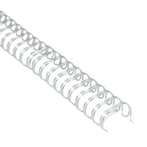 Pewter 5/8" 2:1 Pitch Twin Loop Wire - 100pk