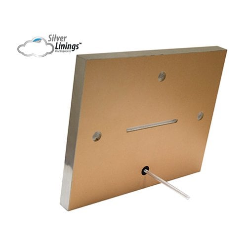 Silver Linings Photo Mounting Frame - 8" x 20" Self-Adhesive - 10/Bx