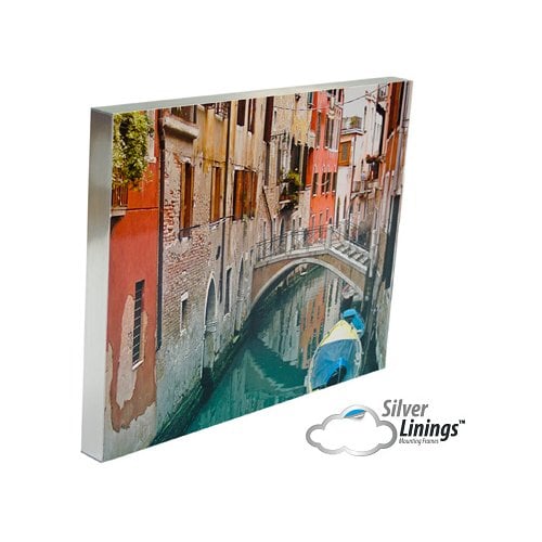Silver Linings Photo Mounting Frame - 8" x 20" Self-Adhesive - 10/Bx