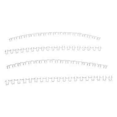 Silver Spiral-O 19 Loop Wire Binding Combs - 100pk