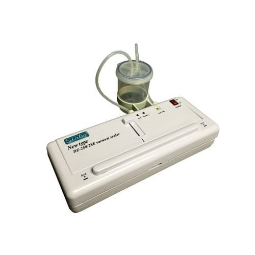 SINBO 11" Light Portable Nozzle Type Vacuum Sealer w/ Canister - DZ-280/2SE