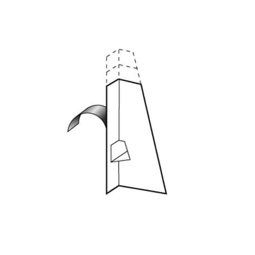 Single Wing White 8" Easel - 50 Easels