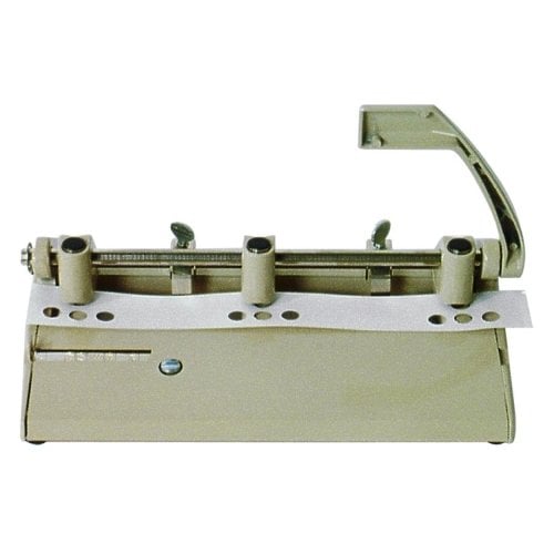 SKILCRAFT Heavy-Duty Adjustable 3-Hole Punches (13/32" Holes)