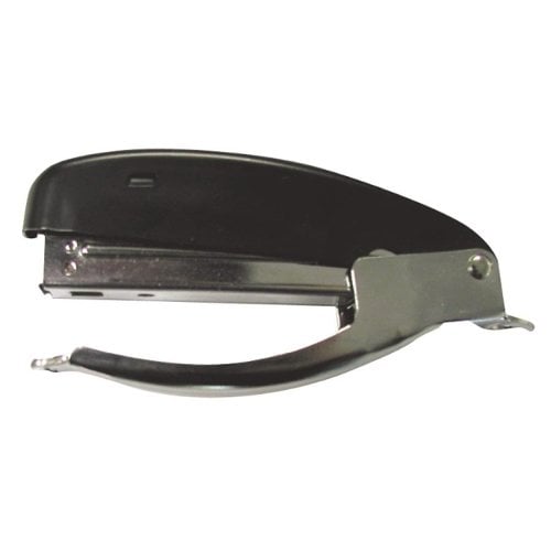 SKILCRAFT Black/Silver Handheld Plier-Type Stapler