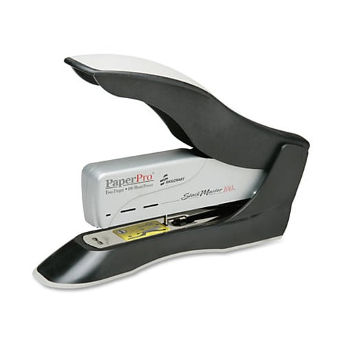SKILCRAFT PaperPro Black Rugged 100-Sheet Professional Stapler - 5984238
