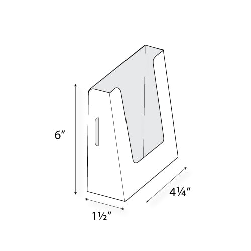 Small Literature Holder - 12 Holders