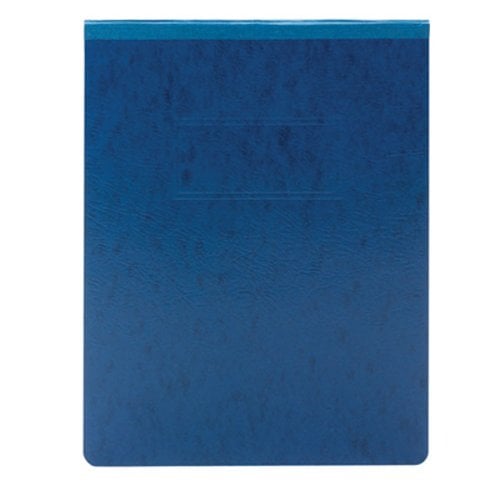 Smead 2" Dark Blue 8.5" x 11" PressGuard Report Cover with Top Prong Fastener