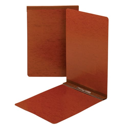 Smead 2" Red 8.5"x14" Prong Fastener PressGuard Cover