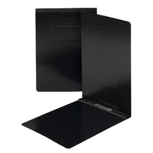 Smead 3" Black 11" x 17" PressGuard Report Cover with Side Prong Fastener