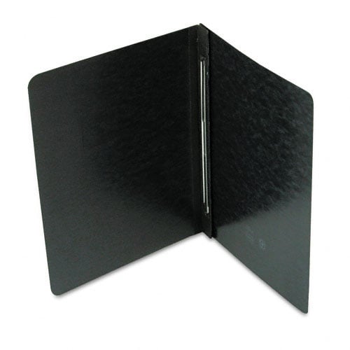Smead 3" Black 8.5" x 11" PressGuard Report Cover with Side Prong Fastener