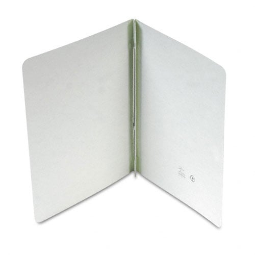 Smead 3" Gray 8.5" x 11" PressGuard Report Cover with Side Prong Fastener