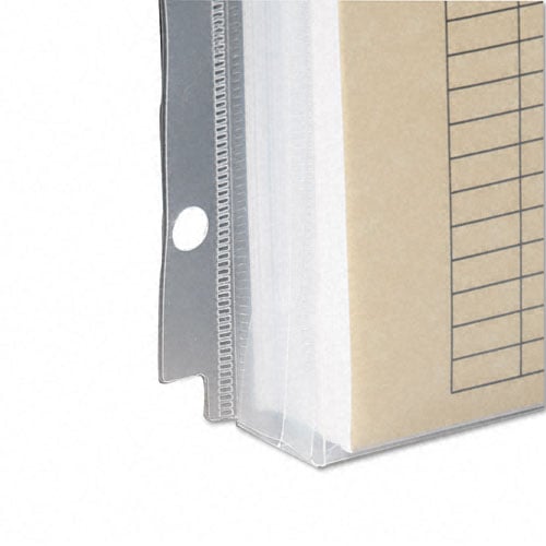 Smead Clear Letter Size Three-Ring Envelopes - 3pk
