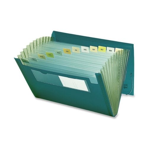 Smead 12-Pocket Letter Size Poly Expanding Files