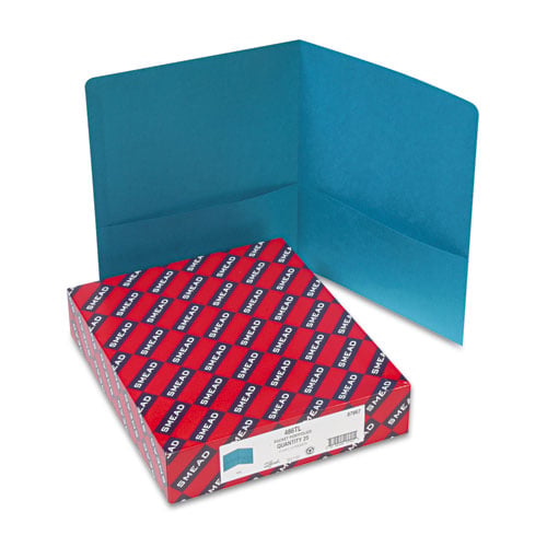 Smead Teal Two-Pocket Portfolios - 25pk