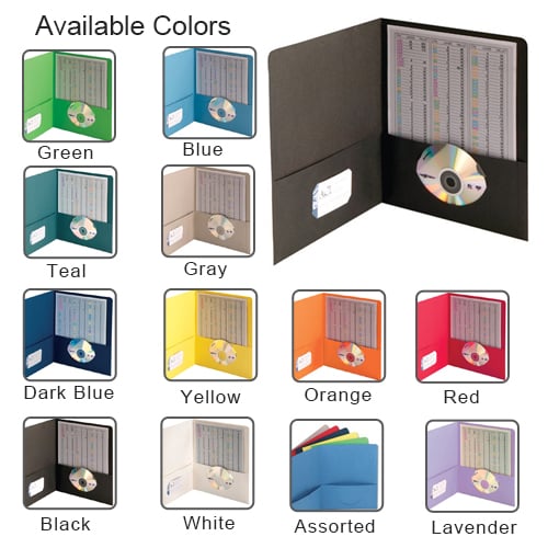 Smead Two-Pocket Portfolios - 25pk
