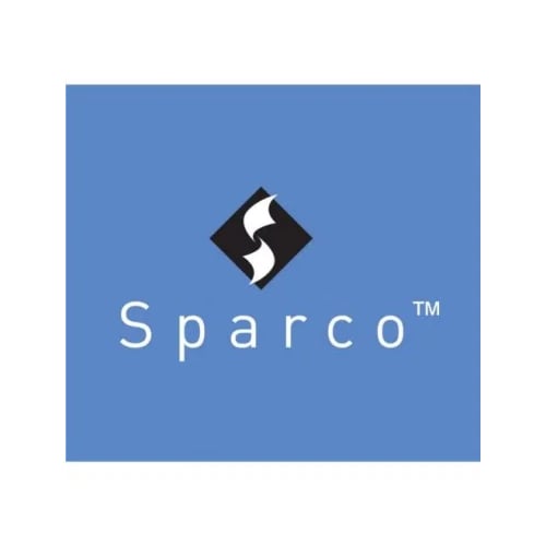 Sparco Black Heavy-Duty Manual 30-Sheet 2-Hole Punch