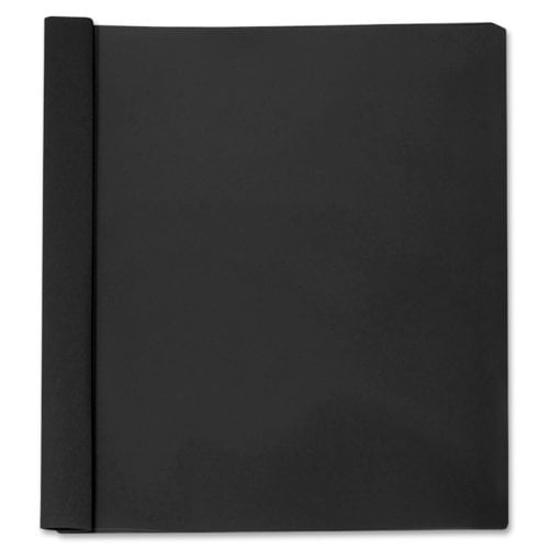 Sparco Black Paperex Clear Front Report Cover - 25pk