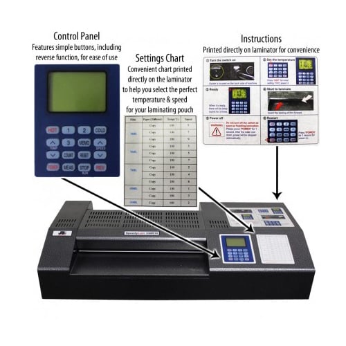 Speedy-Lam 330R-10 Ten Roller High Speed Pouch Laminator