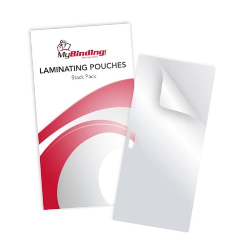 Stack Pack Laminating Pouches with Long Side Slot - 100pk