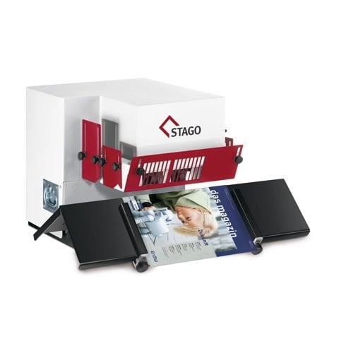 Stago HM-15/2 Twin-Head Heavy-Duty Electric Flat and Saddle Stapler