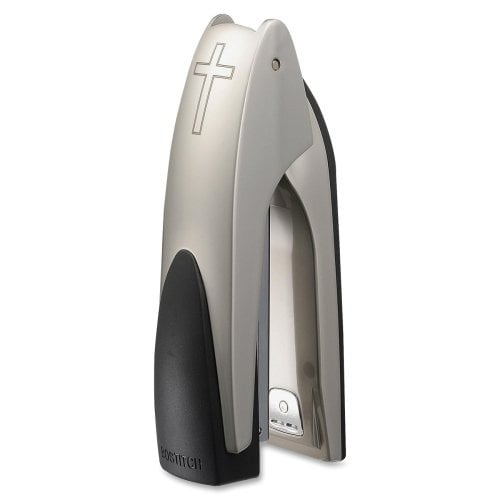 Stanley Bostitch Anitmicrobial FAITH Stand Up Stapler - BOSB3000-NI-CR