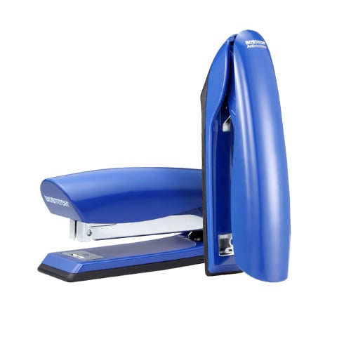 Stanley Bostitch Blue Antimicrobial Stand-Up Full Strip Stapler - BOSB326-BLUE