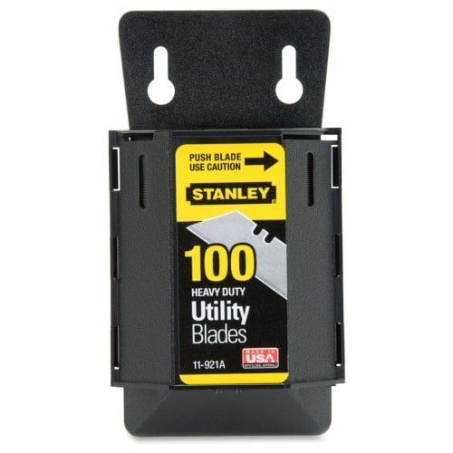 Stanley Bostitch Wall Mount Utility Knife Blade Dispenser with 100 Blades - BOS11921A