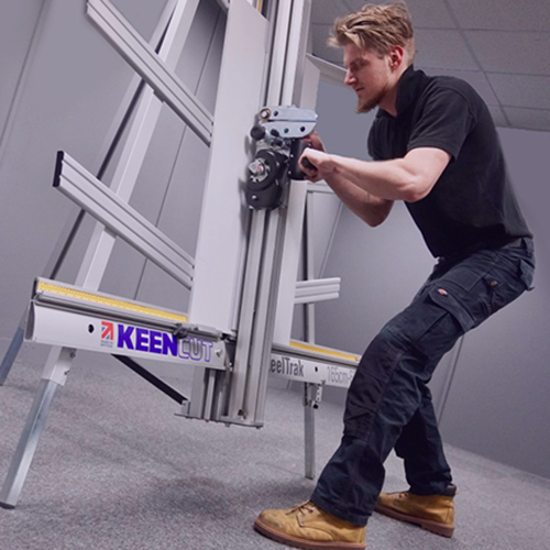 Keencut SteelTrak 82" Vertical Substrate Cutter - ST210