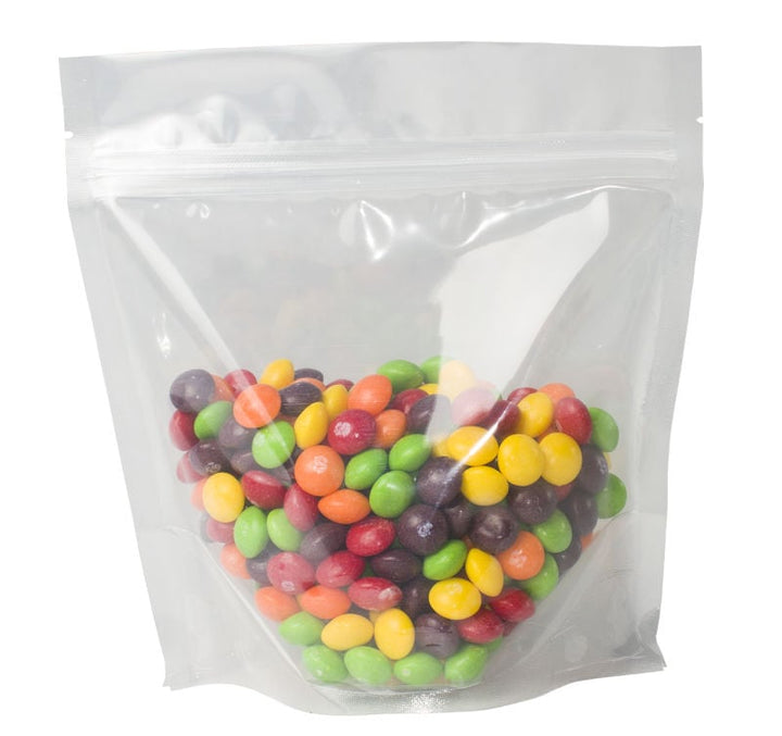 6.5" x 6.65" Clear Stand Up Pouches - 500pk