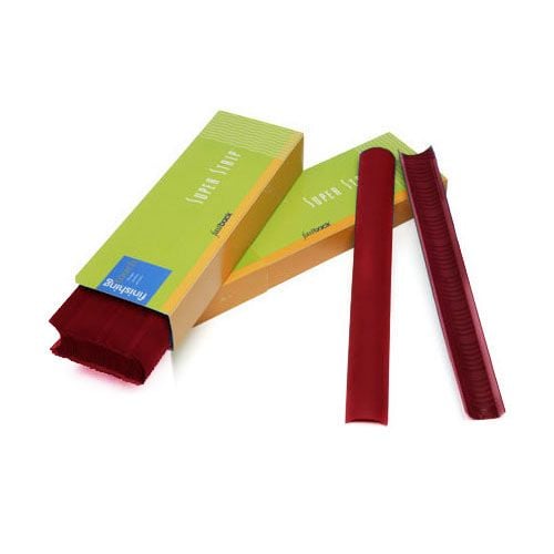 Red 8.5" Narrow Powis Parker Fastback Super Strips (500/Case) - 56NFB85RED