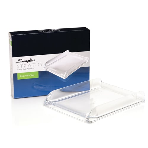 Swingline Stratus Clear Acrylic Document Tray - S7010132