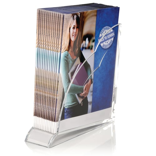 Swingline Stratus Clear Acrylic Magazine Rack - S7010133