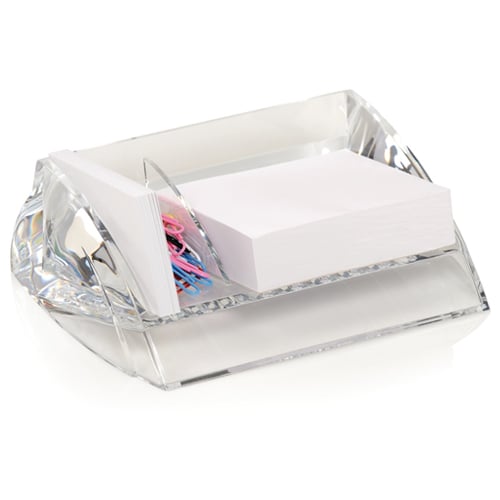 Swingline Stratus Clear Acrylic Memo and Paper Clip Holder - S7010136 - Clearance Sale