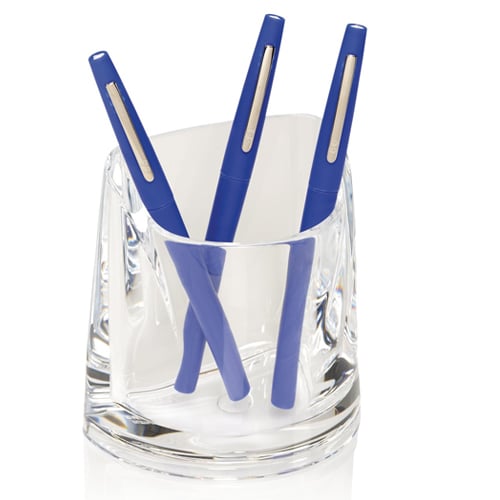 Swingline Stratus Clear Acrylic Pen Cup - S7010137 - Clearance Sale