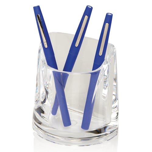Swingline Stratus Clear Acrylic Pen Cup - S7010137 - Clearance Sale