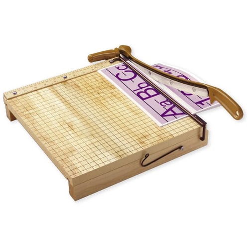 Swingline Ingento 12" x 12" Maple Guillotine Cutter - 1132