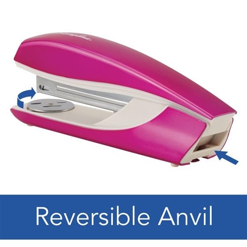 Swingline NeXXt WOW Pink Metal Full Strip Desktop Stapler - 55047023