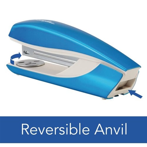 Swingline NeXXt WOW Blue Metal Full Strip Desktop Stapler - 55047036 - Clearance Sale