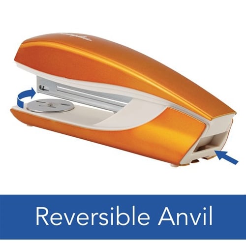 Swingline NeXXt WOW Orange Metal Full Strip Desktop Stapler - 55047044