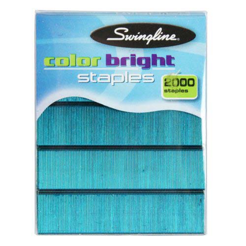 Swingline 1/4" Color Bright Staples - Just Add to Cart
