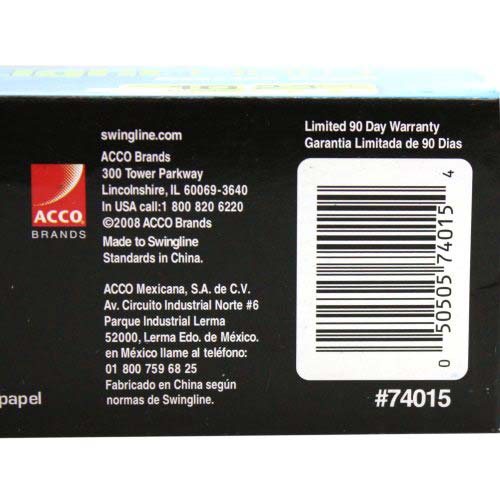 Swingline 10 Sheet Light Duty Hole Punch - 74015