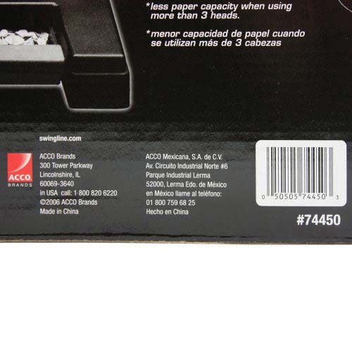 Swingline 2 to 4 Hole Heavy Duty Hole Punch - 74450