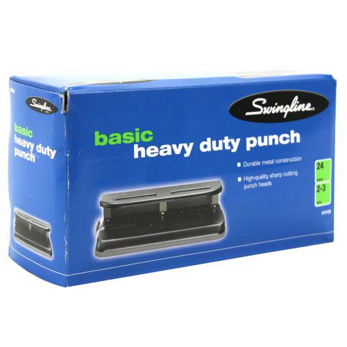 Swingline 24 Sheet Easy Touch Heavy Duty Hole Punch - 74150
