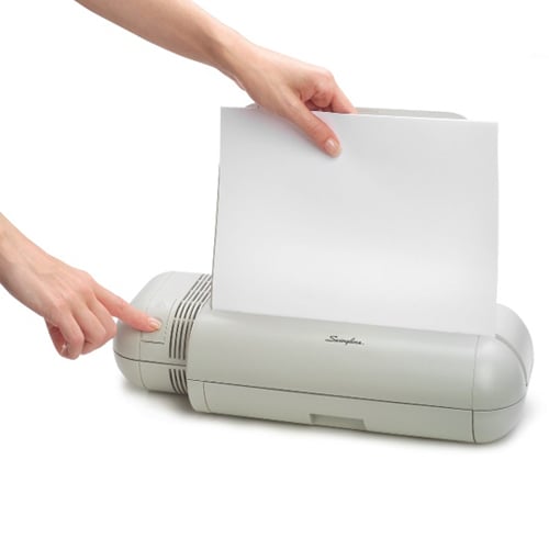 Swingline 28 Sheet Commercial Electric 2-Hole Punch - 74532