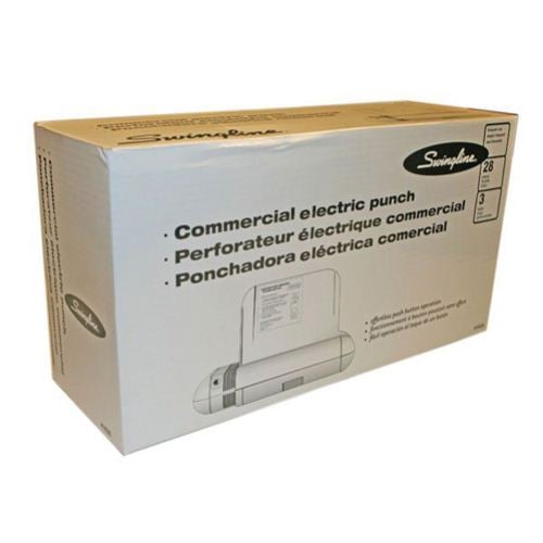 Refurbished - Swingline 28 Sheet Commercial Electric 3-Hole Punch