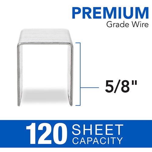Swingline 5/8" LightTouch Heavy Duty Staples 2500pk - 90009E