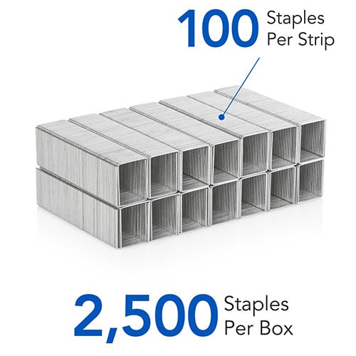 Swingline 5/8" LightTouch Heavy Duty Staples 2500pk - 90009E